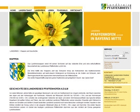 Web - Bereich "Leben im Landkreis"
